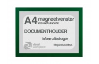 Magneetvenster A4 (incl. uitsnede) | Groen