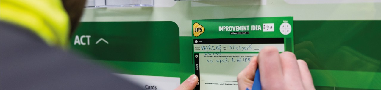 Verbeterbord: van idee naar uitvoering