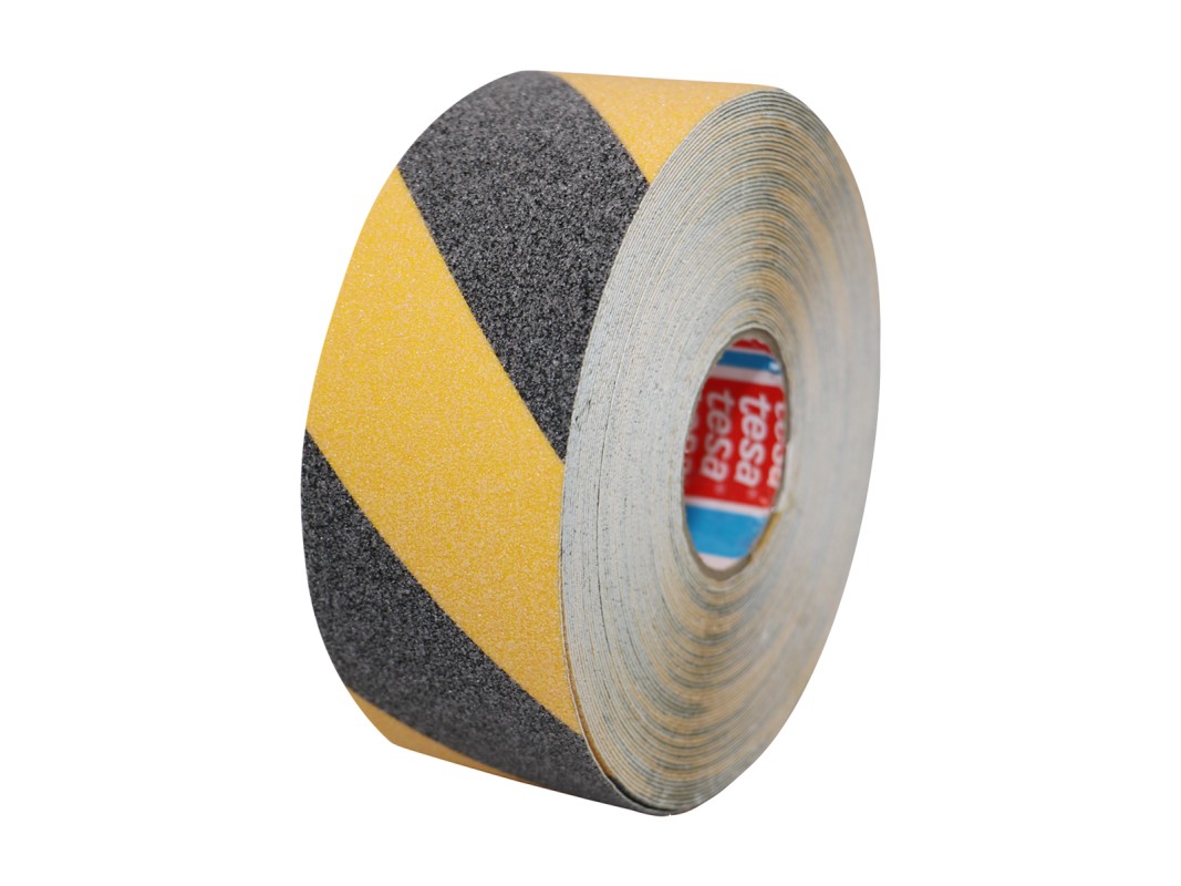 fout extase Sitcom Anti slip tape 5cm Zwart/Geel - Visual Workplace B.V.