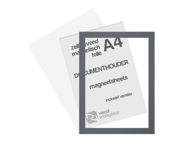magneet folie A4 magneetvenster) - Visual Workplace B.V.
