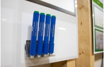 RVS Stiftenhouder incl. detecteerbare markers (effen kleur)