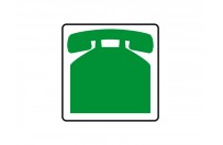Telefoon magneet (Customer Service) | Groen