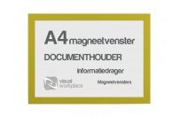 Magneetvenster A4 | Geel