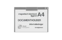 Klembord magnetisch A4 (liggend) | Grijs