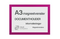 Magneetvenster A3 | Roze