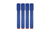 Detecteerbare whiteboard markers (set van 1 kleur) | Rood