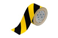 Brady Vloertape - ToughStripe 7,5cm (mix kleur) | Zwart / Geel