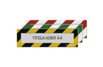 Magnetische titelkader A4 (mix kleuren)