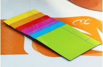 Beschrijfbare magneten - Vierkant 7,5cm