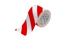 Brady Vloertape - ToughStripe 10cm (mix kleur) | Rood / Wit