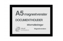 Magneetvenster A5 | Zwart