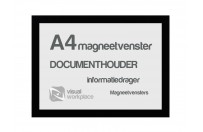 Magneetvenster A4 | Zwart