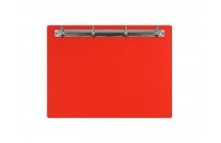 Magnetisch klembord A4 incl. ringband (liggend) | Rood