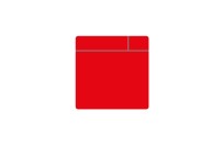 Scrum whiteboard magneet (rood)