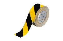 Brady Vloertape - ToughStripe 5cm (mix kleur) | Zwart / Geel