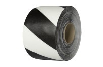 DuraStripe Vloertape - Supreme V 10cm (mix kleur) | Zwart / Wit