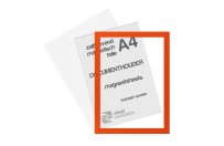 Zelfklevend magneet folie A4 (incl. magneetvenster) | Oranje