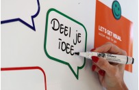 Beschrijfbare tekstballon (magnetisch) - A4
