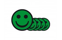 Magnetische smileys 5cm | Groen