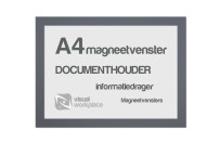 Magneetvenster A4 | Grijs