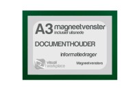 Magneetvenster A3 (incl. uitsnede) | Groen