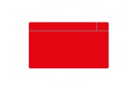 Scrum whiteboard magneet - Groot (rood)