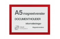 Magneetvenster A5 | Rood