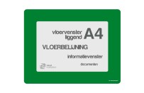 Vloervensters A4 (set) | Groen