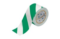 Brady Vloertape - ToughStripe 7,5cm (mix kleur) | Groen / Wit