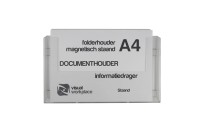 Folderhouder magnetisch A4 (liggend)