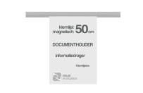 Klemlijst magnetisch 50cm