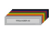 Magnetische titelkader A3