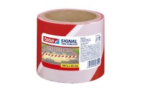 tesa® Waarschuwingslint/ Afzetlint (Rood/ wit)