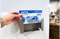 RVS Handschoendispenser – M (22x12x7cm)