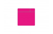 Beschrijfbare magneten - Vierkant 7,5cm | Roze