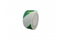 Vloermarkeringstape gestreept (mix kleuren) | Groen / Wit