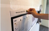 Magnetische opschriftstrook