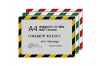 Magneetvenster A4 (mix kleuren)