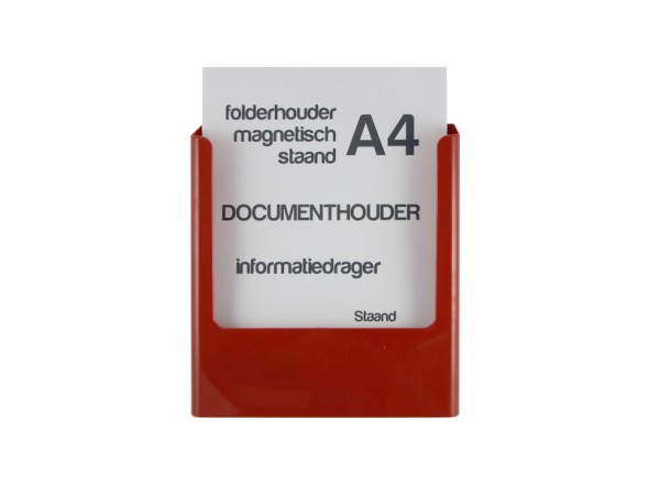 Folderhouder magnetisch A4 (staand-kleur)