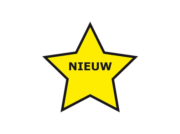 Nieuw magneet (ster vorm)