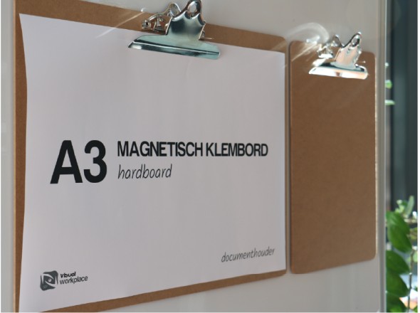 Magnetisch klembord hardboard classic - A3 (liggend)
