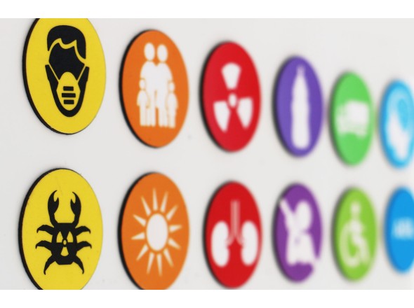 Maatwerk whiteboard magneten (diverse vormen, formaten, aantallen, kleuren)