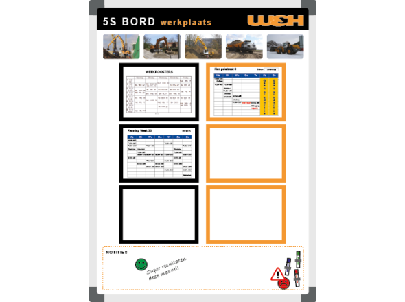 W&H 5S bord 90x120cm