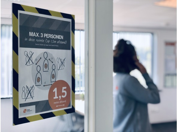Magneetvenster incl. ijzerhoudende folie - A3 formaat