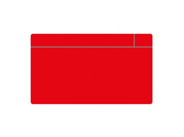 Whiteboard Scrumcards groot 8x14cm rood