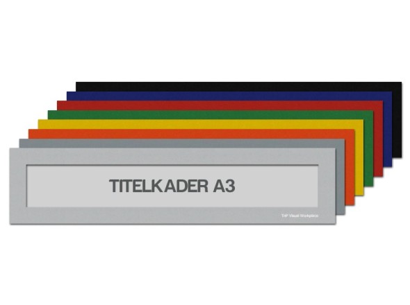 Magnetische titelkader A3