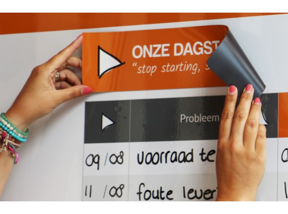Dagstart magneet set (Diverse kleuren)
