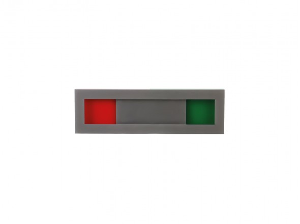 Magnetisch status schuifbord groen-rood