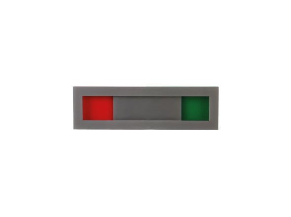 Magnetisch status schuifbord groen-rood