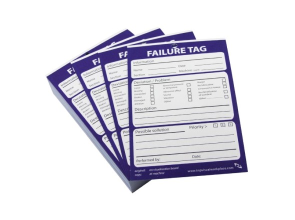 5S Failure tag (engels)